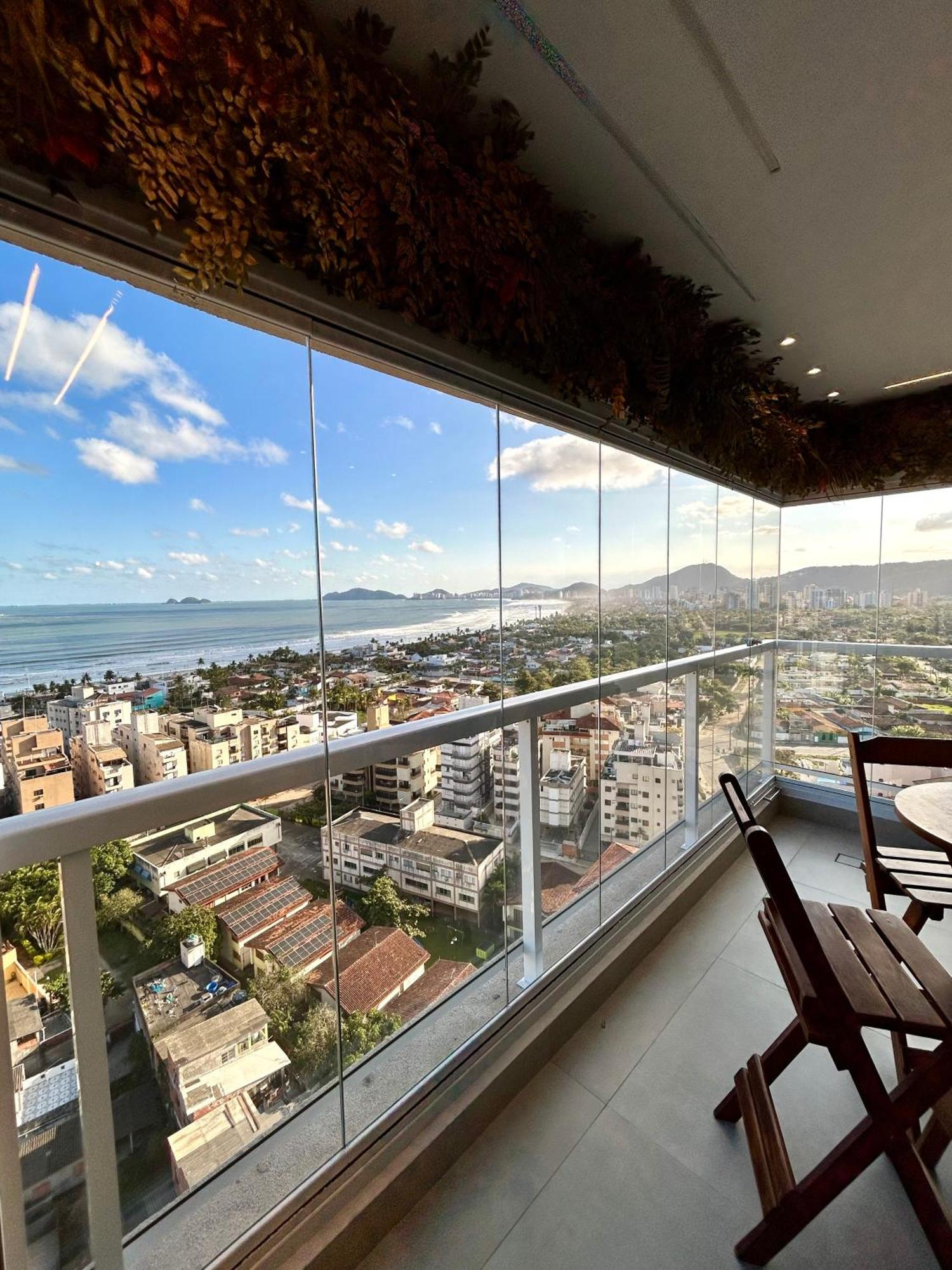 Apt Enseada Vista Mar 과루자 외부 사진