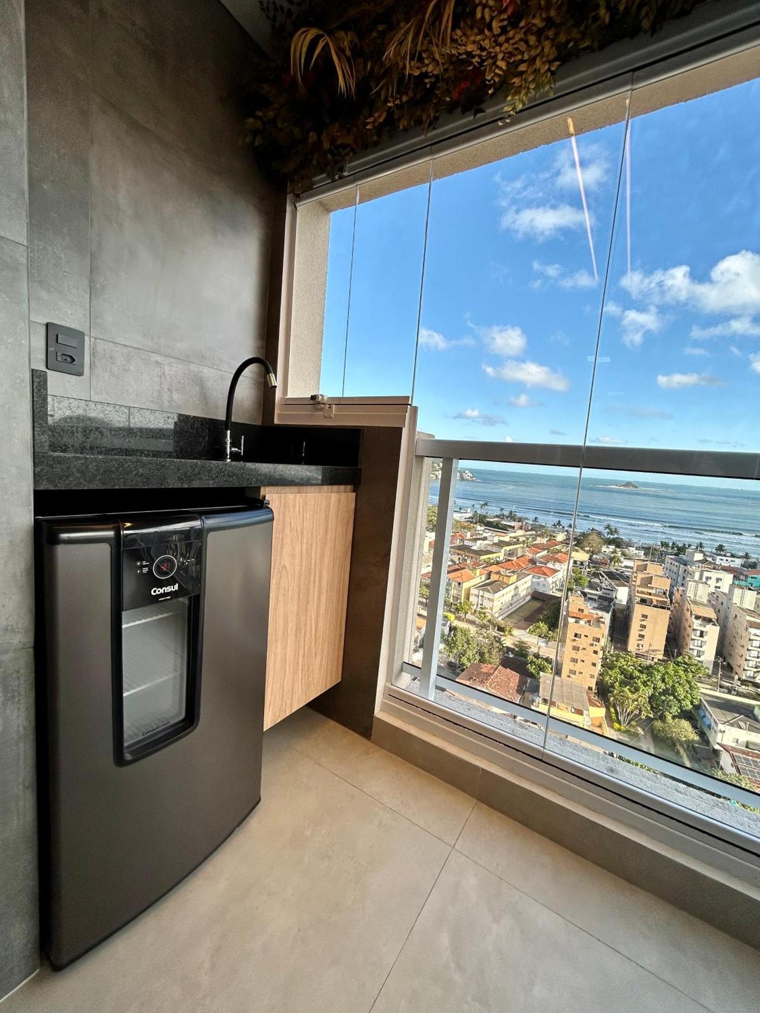 Apt Enseada Vista Mar 과루자 외부 사진