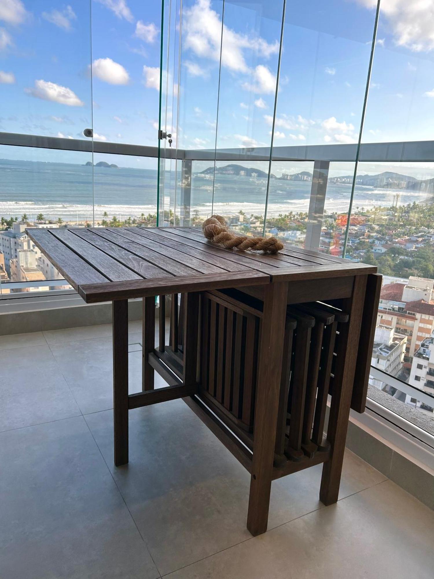 Apt Enseada Vista Mar 과루자 외부 사진