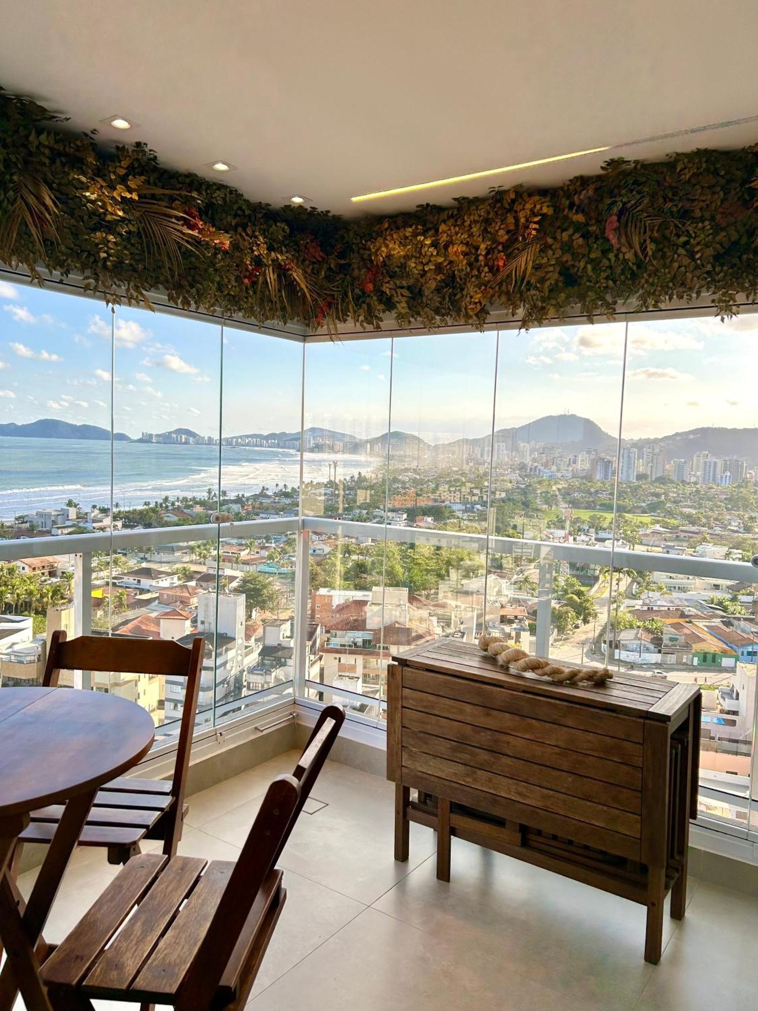 Apt Enseada Vista Mar 과루자 외부 사진