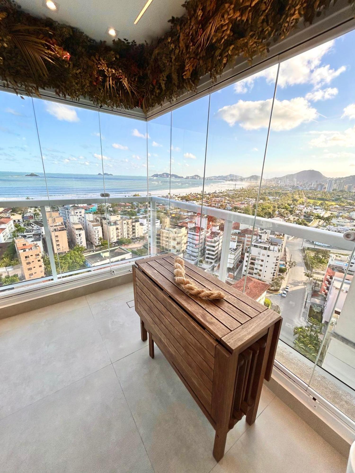 Apt Enseada Vista Mar 과루자 외부 사진