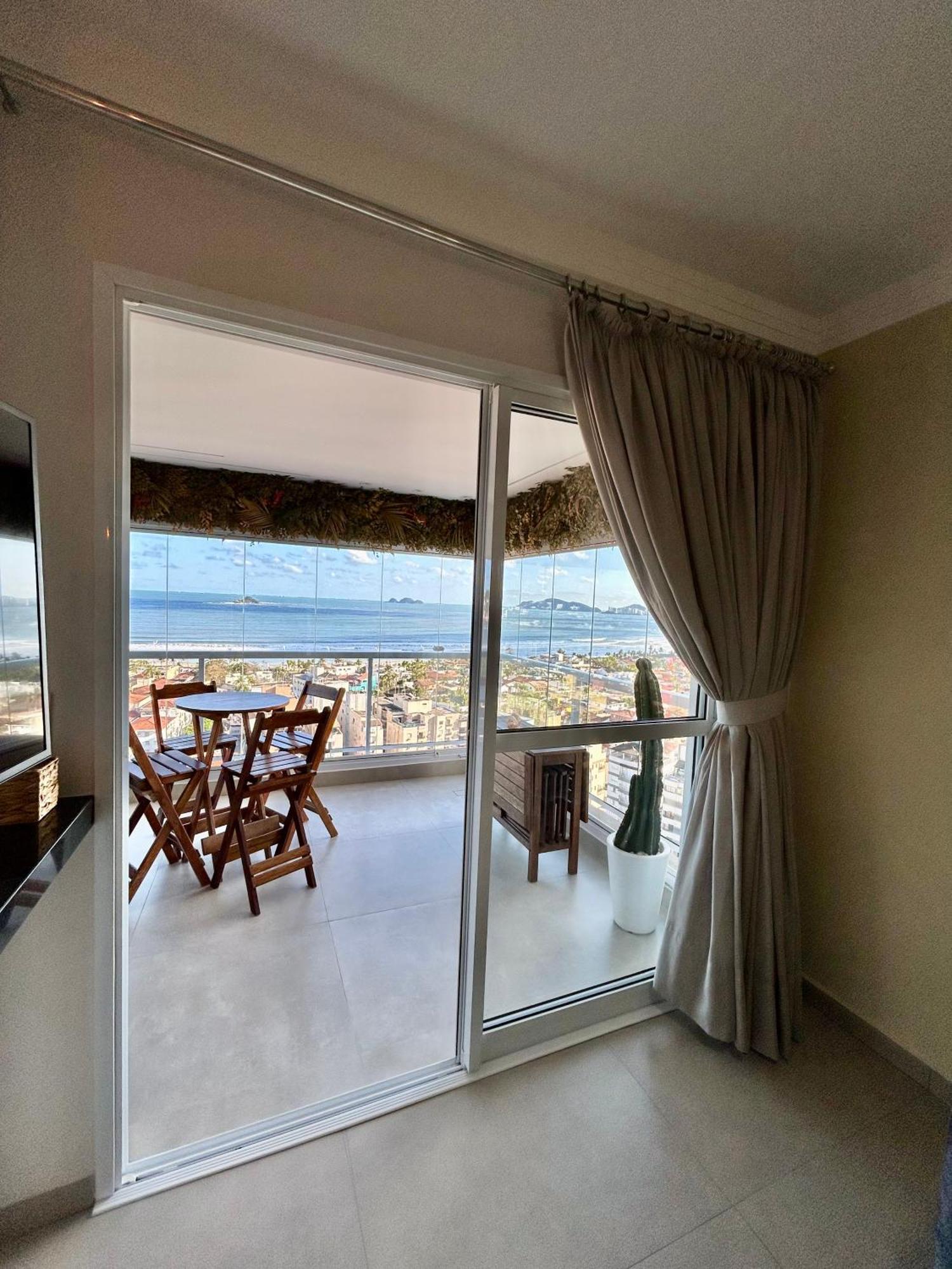 Apt Enseada Vista Mar 과루자 외부 사진